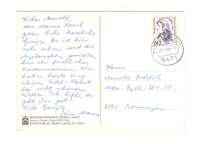 Ansichtskarte Benediktinerabtei Maria Laach / I1-63