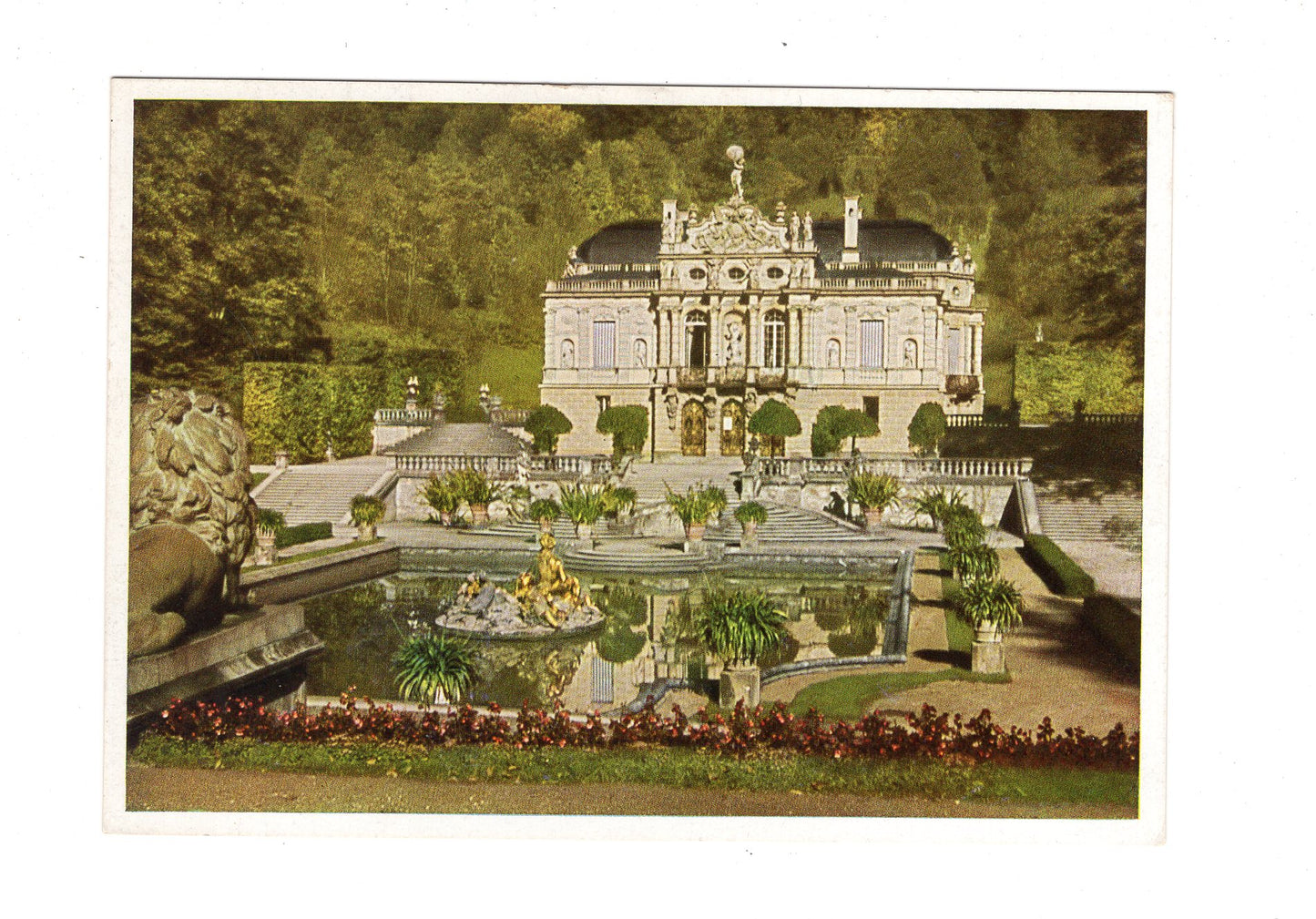 Ansichtskarte Schloss Linderhof / H1-65