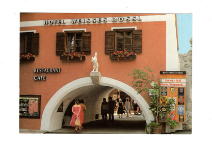 Ansichtskarte St. Wolfgang am See / Weißes Rössl / Salzkammergut / Österreich