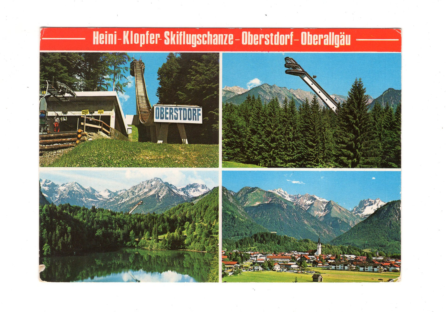 Ansichtskarte Heini-Klopfer-Skiflugschanze / Oberstdorf / Oberallgäu / I1-63