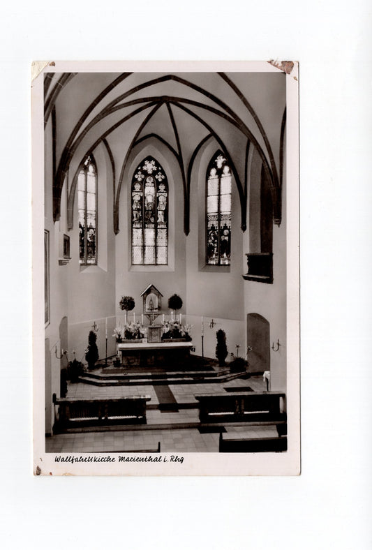 Ansichtskarte Wallfahrtskirche Marienthal im Rheingau