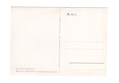 Ansichtskarte Schloss Linderhof / H1-65