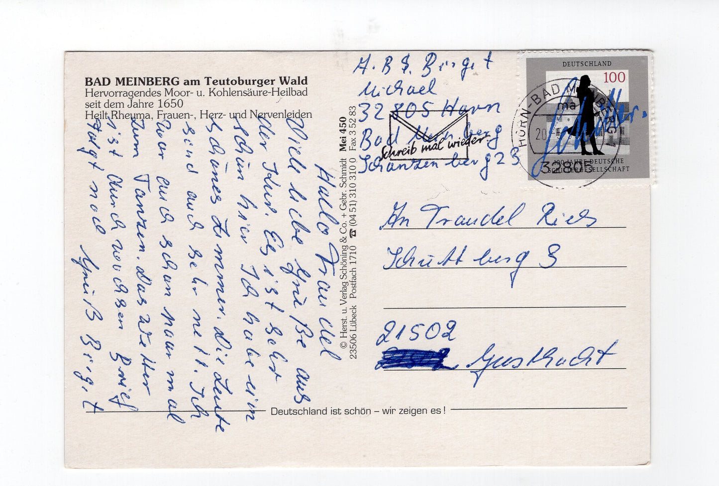 Ansichtskarte Bad Meinberg am Teutoburger Wald