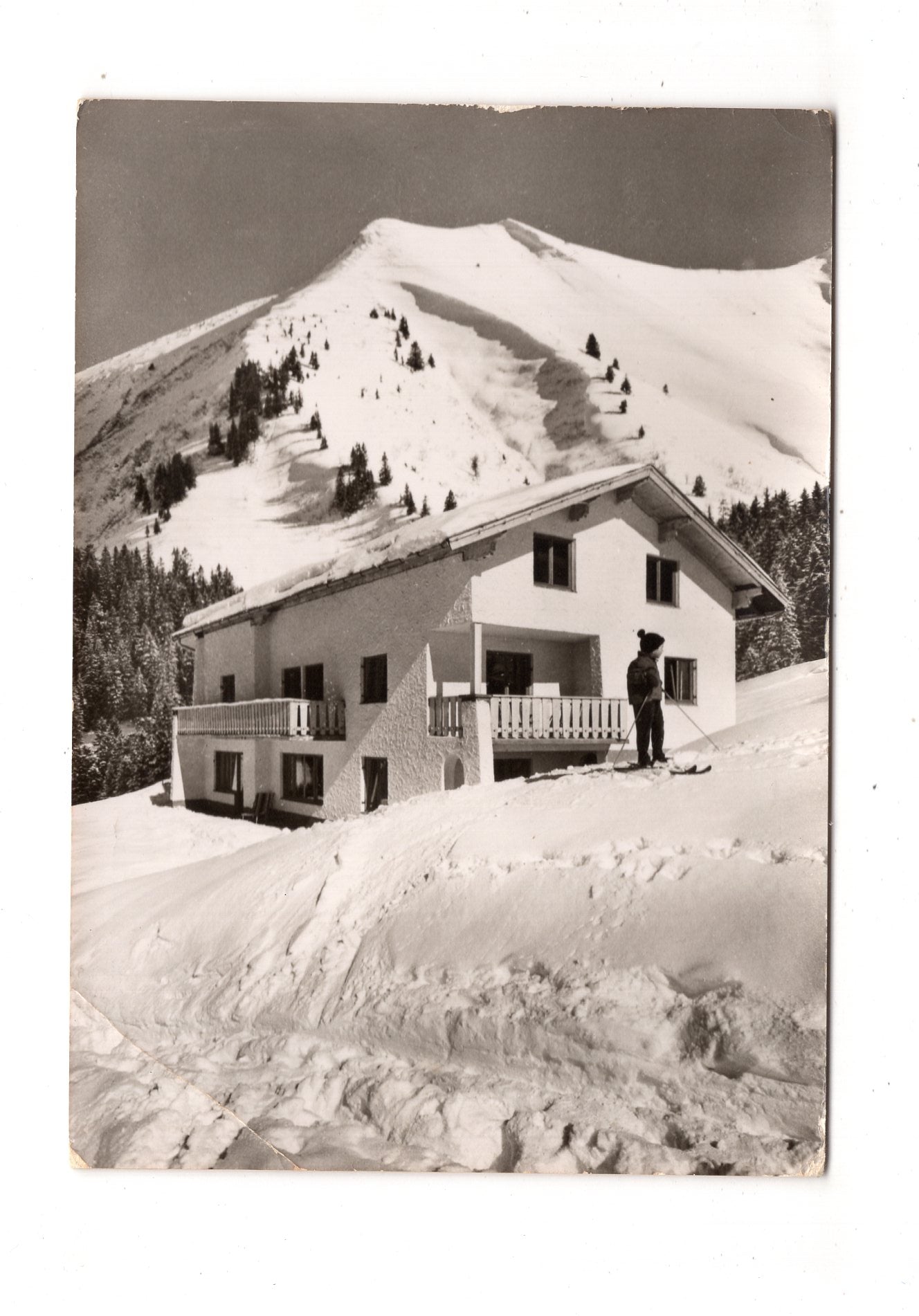 Ansichtskarte Gästehaus Bürk / Riezlern / Kleinwalsertal / Österreich