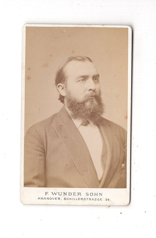 Fotografie Herrenportrait - Hannover 1870er