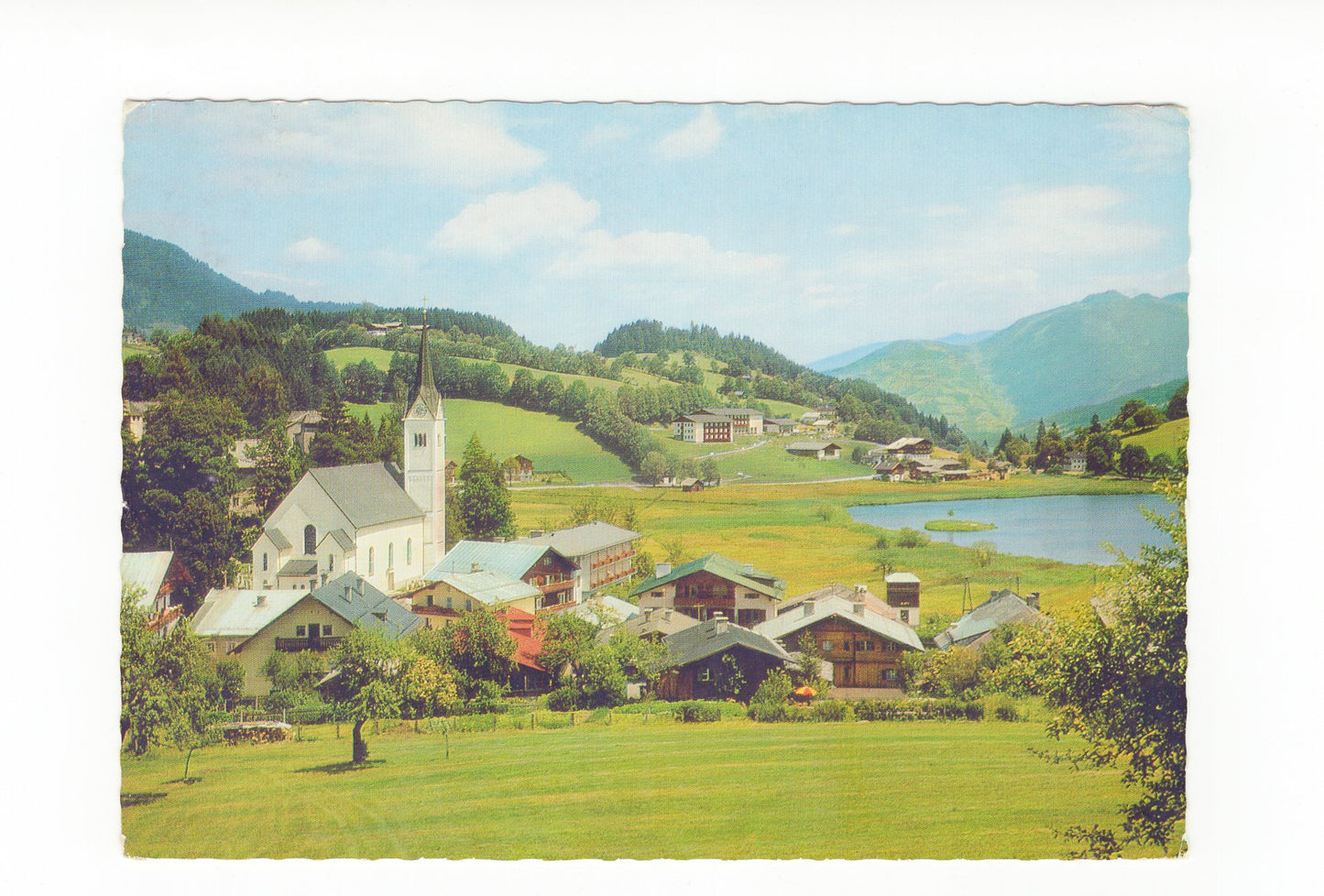 Ansichtskarte Goldegg / Salzburger Land / Österreich