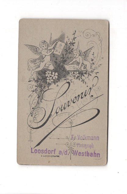Fotografie Damenportrait - Loosdorf an der Westbahn 1900er / CDV C1-15