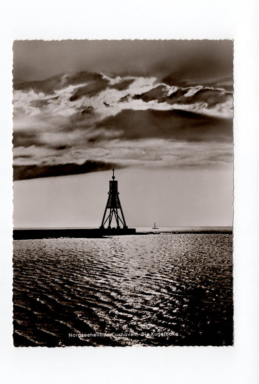 Ansichtskarte Nordseeheilbad Cuxhaven / Die Kugelbake