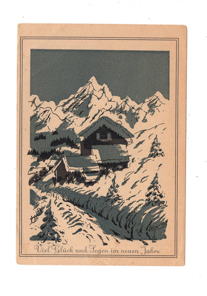 Ansichtskarte Feiertage / Frohes neues Jahr / K1-70