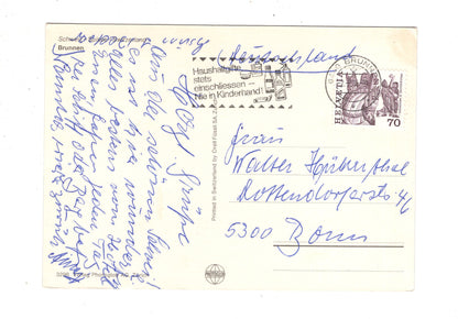 Ansichtskarte Brunnen / Schweiz