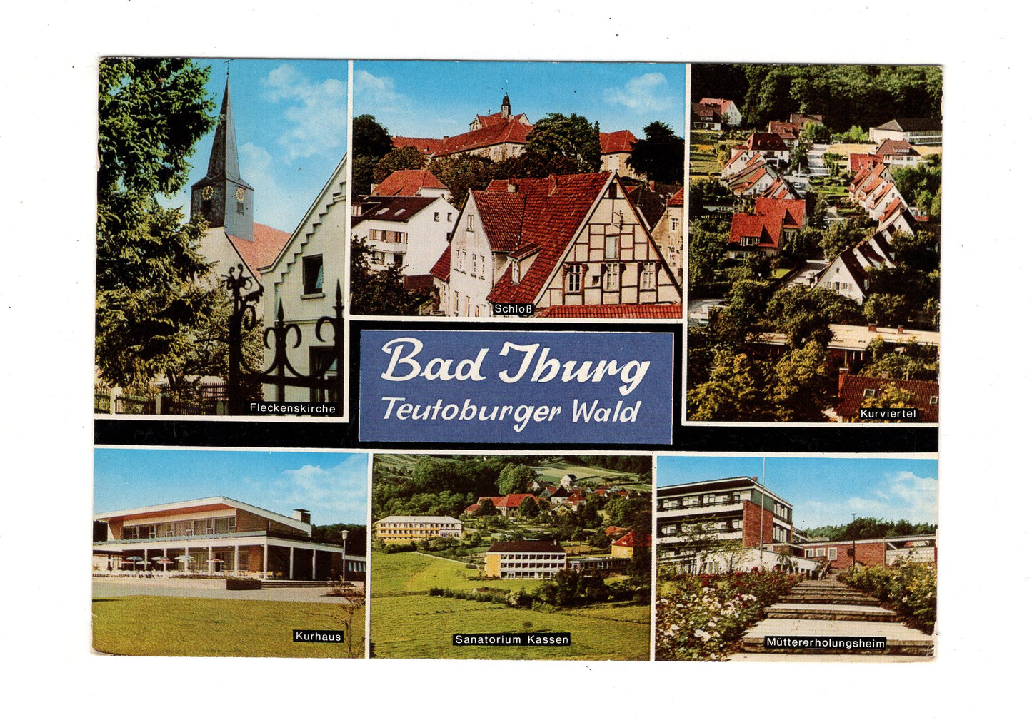 Ansichtskarte Bad Iburg / Teutoburger Wald / Kurhaus +++