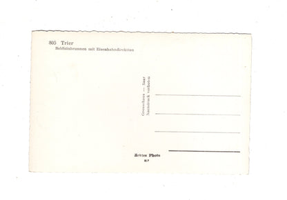 Ansichtskarte Trier an der Mosel / Balduinbrunnen +++ / M1-57