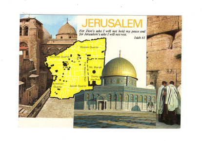 Ansichtskarte Jerusalem / Israel