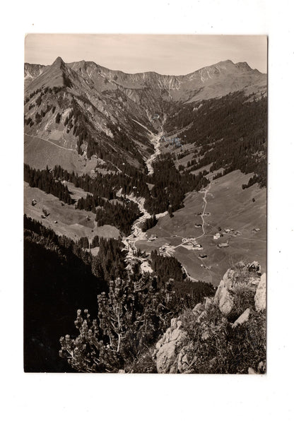Ansichtskarte Alpengasthof Noris-Hütte / Baad / Kleinwalsertal / Österreich
