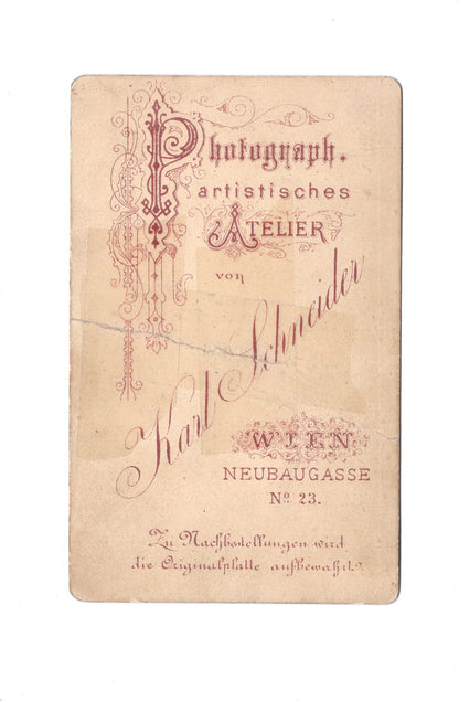 Fotografie K.u.k. Soldat / Soldatenportrait - Wien 1870er