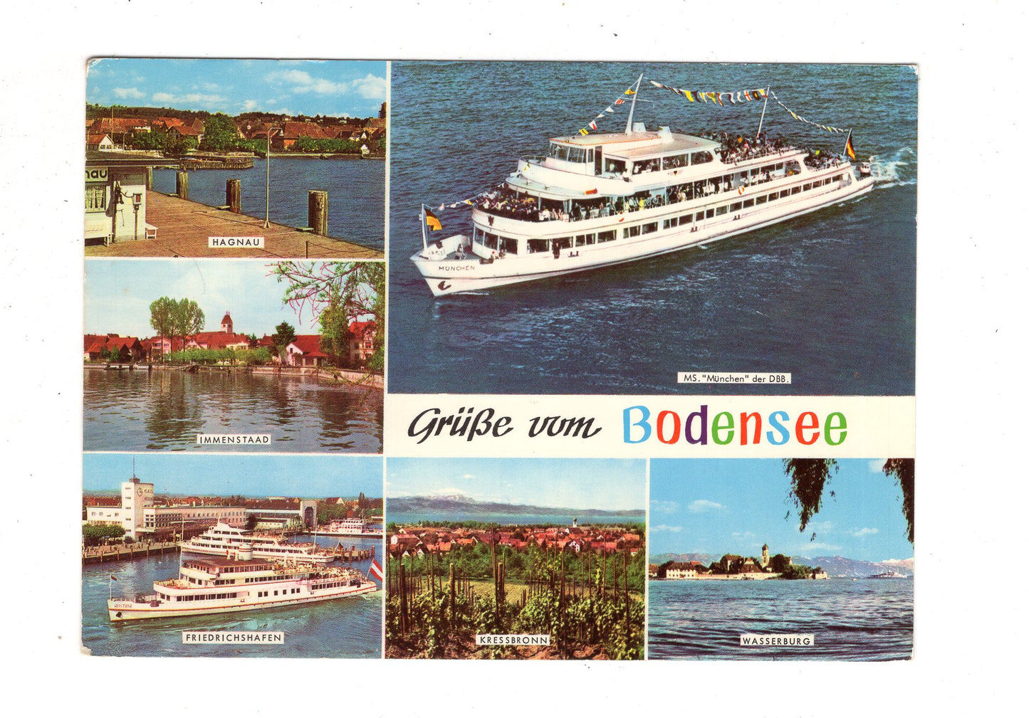 Ansichtskarte Bodensee / Immenstaad / Hagnau +++ / K1-52