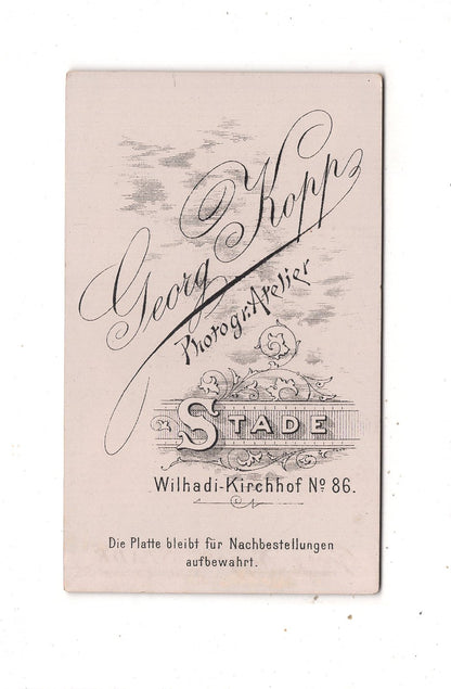 Fotografie Feine junge Mädchen - Stade 1890er