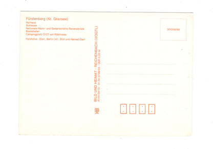 Ansichtskarte Fürstenberg und Umgebung