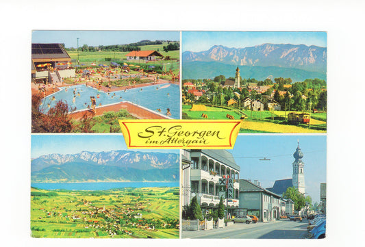 Ansichtskarte St. Georgen im Attergau / Salzkammergut / Österreich
