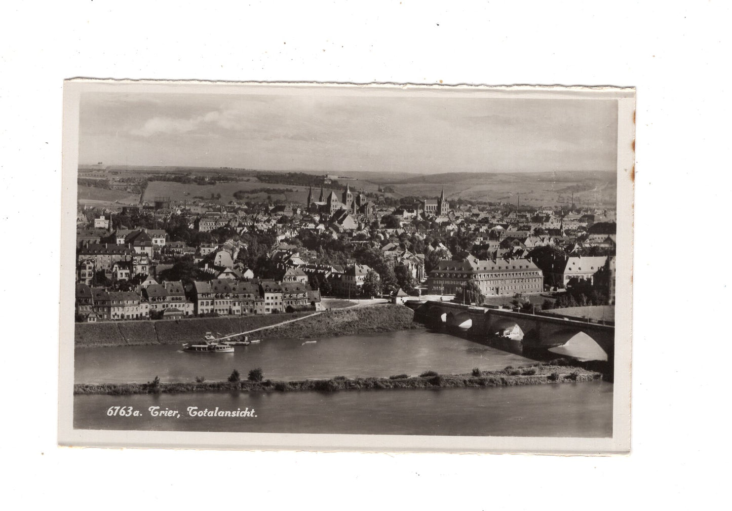 Ansichtskarte Trier an der Mosel / Totalansicht / M1-57