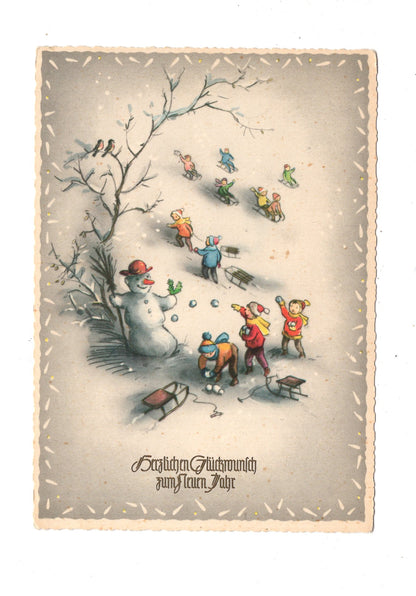 Ansichtskarte Feiertage / Frohes neues Jahr / K1-70