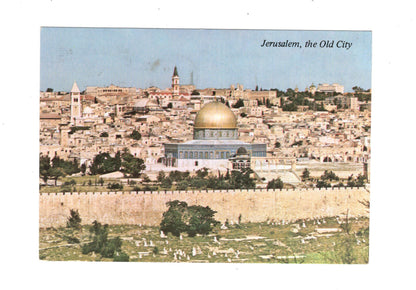 Ansichtskarte Old City / Jerusalem / Israel