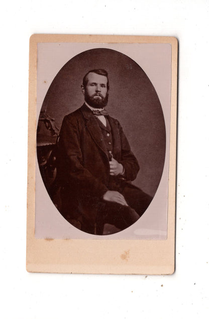 Fotografie Feiner Herr - Siegen / Betzdorf 1880er