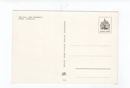 Ansichtskarte Bad Meinberg 2 - Roland - Sanatorium