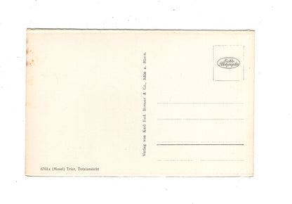 Ansichtskarte Trier an der Mosel / Totalansicht / M1-57