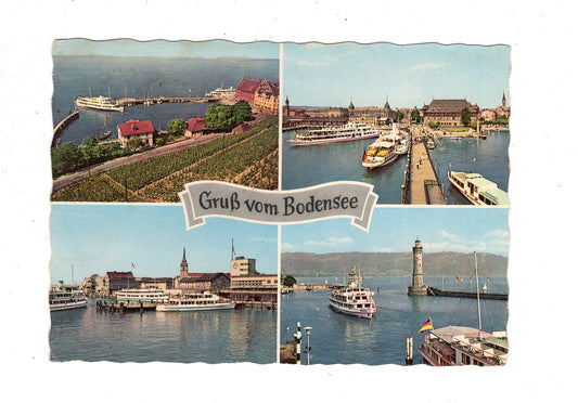 Ansichtskarte Gruß vom Bodensee / K1-52