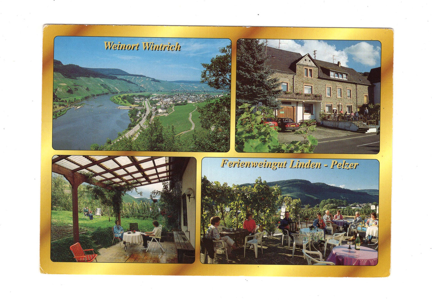 Ansichtskarte Weinort Wintrich / Ferienweingut Linden - Pelzer