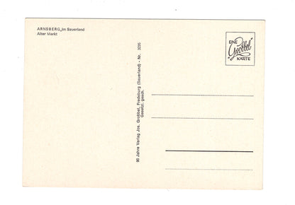 Ansichtskarte Arnsberg im Sauerland / Alter Markt / H1-65