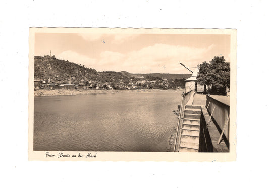 Ansichtskarte Trier an der Mosel / Partie an der Mosel / M1-57