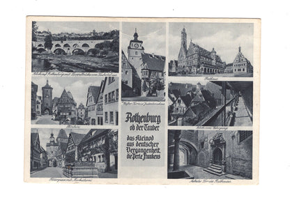 Ansichtskarte Rothenburg ob der Tauber