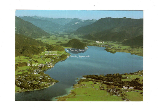 Ansichtskarte Wolfgangsee / Salzkammergut / Österreich