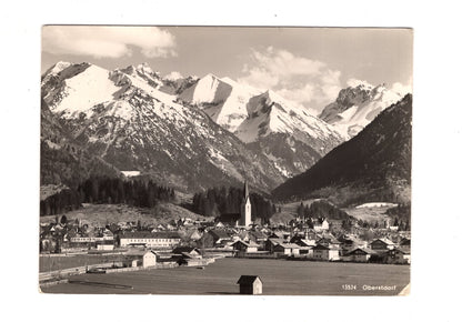 Ansichtskarte Oberstdorf im bayerischen Allgäu / I1-63