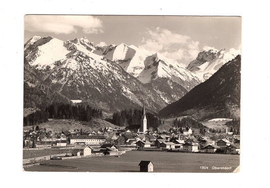 Ansichtskarte Oberstdorf im bayerischen Allgäu / I1-63