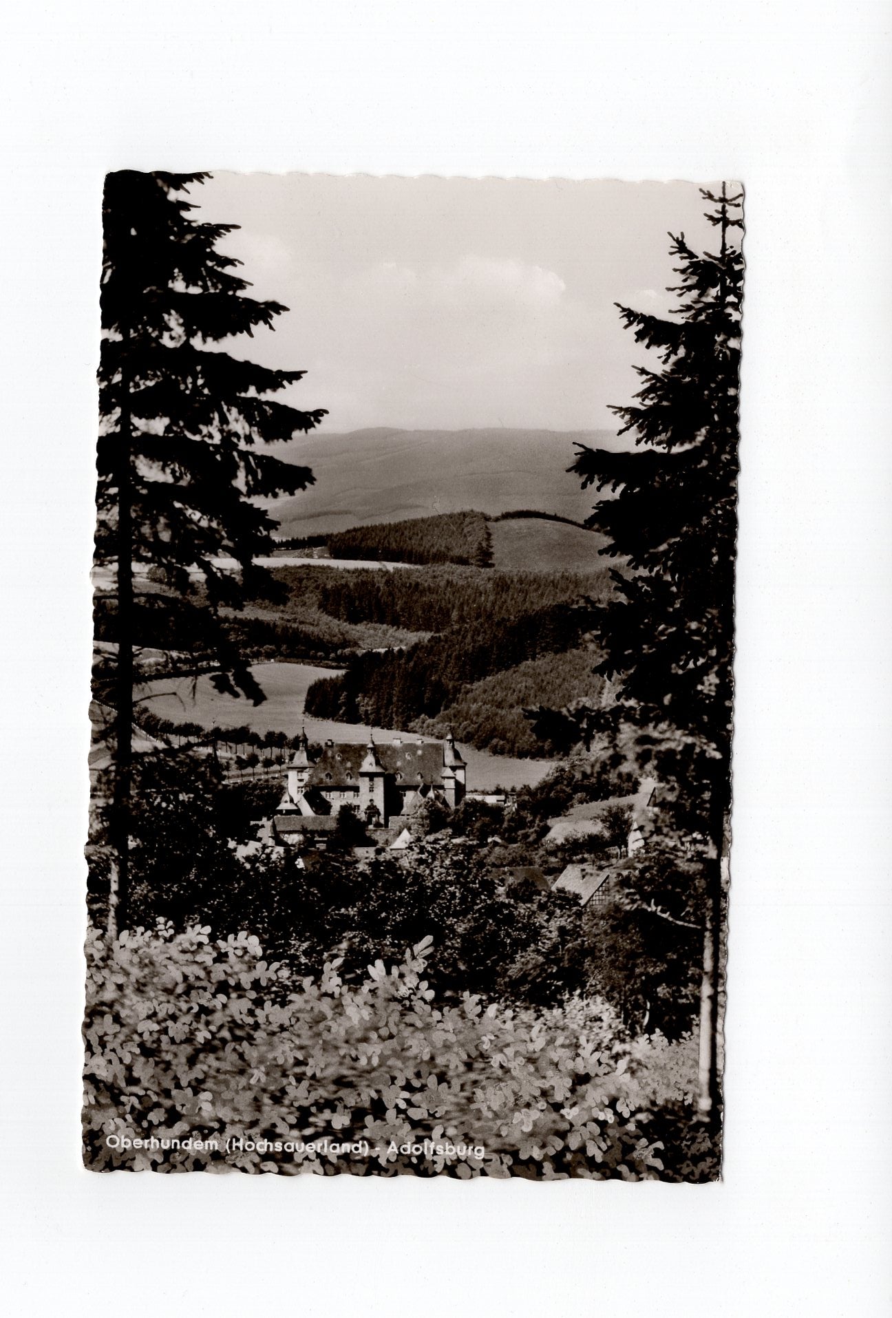 Ansichtskarte Oberhundem / Hochsauerland / Adolfsburg