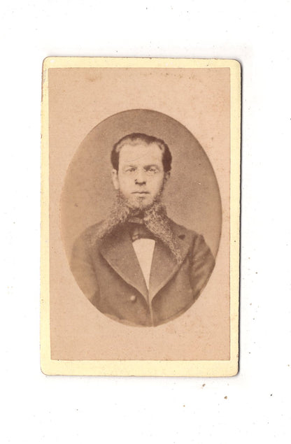 Fotografie Herrenportrait - unbekannter Ort 1870er