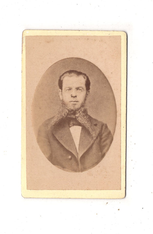 Fotografie Herrenportrait - unbekannter Ort 1870er