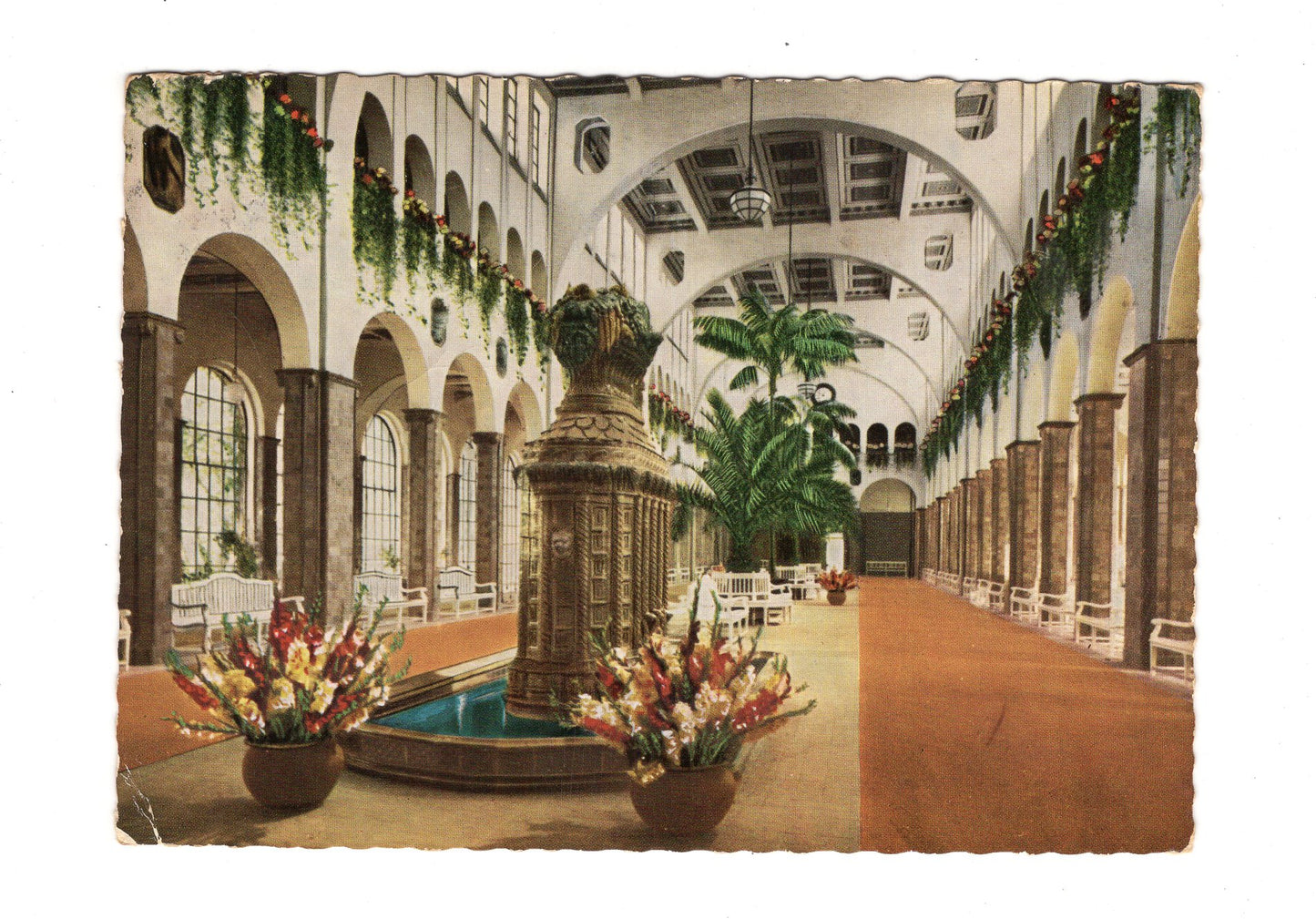Ansichtskarte Bad Kissingen / Wandelhalle