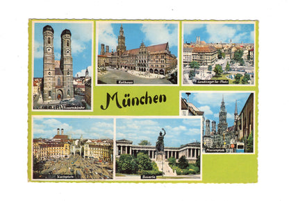 Ansichtskarte München / Frauenkirche / Rathaus +++ / G1-52