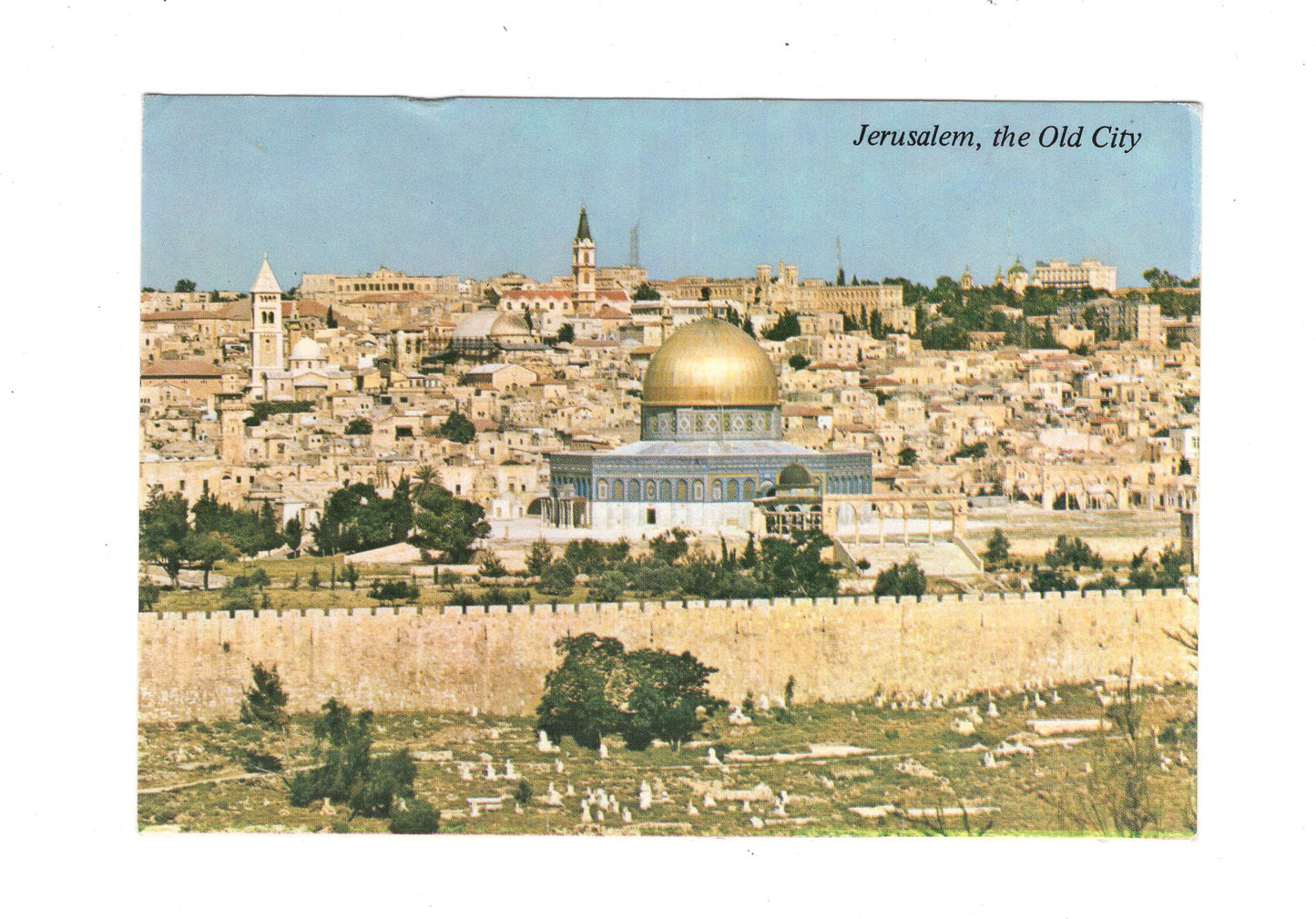 Ansichtskarte Old City / Jerusalem / Israel