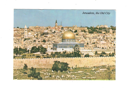 Ansichtskarte Old City / Jerusalem / Israel
