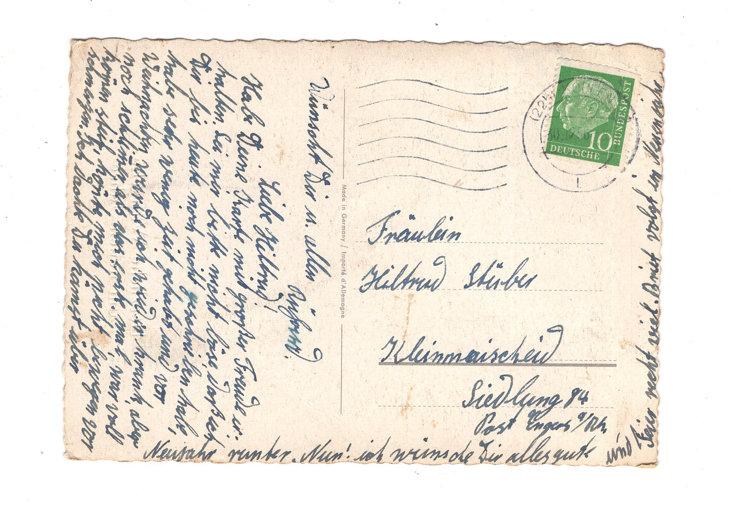 Ansichtskarte Feiertage / Frohes neues Jahr / K1-70