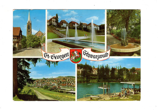 Ansichtskarte St. Georgen im Schwarzwald / G1-68