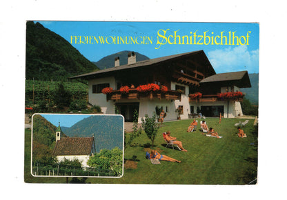 Ansichtskarte Ferienwohnungen Schnitzbichlhof / Lana / Italien / N1-58