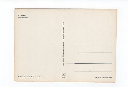 Ansichtskarte Pirna / Marienkirche