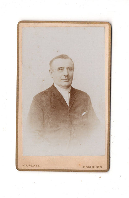Fotografie Herrenportrait - Hamburg 1890er