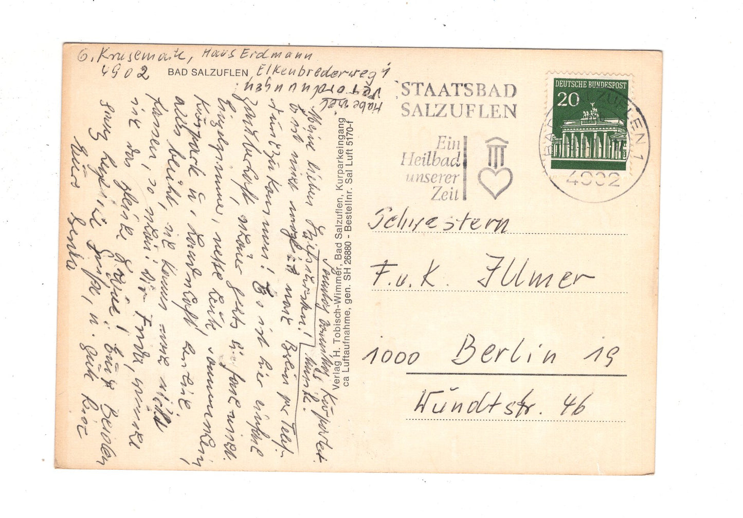 Ansichtskarte Bad Salzuflen / J1-59